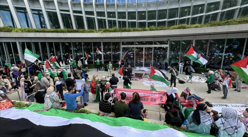 Olympics 2024 The ongoing conflicts between Israel and Plaestine badly impact on games