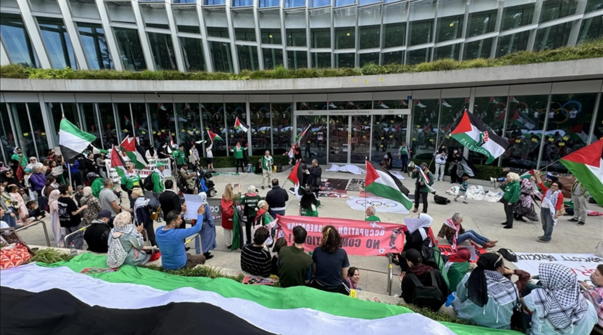 Olympics 2024 The ongoing conflicts between Israel and Plaestine badly impact on games