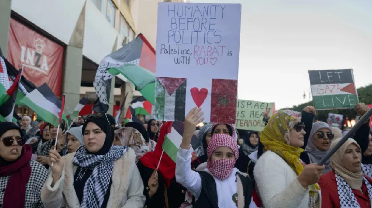 How Gaza is a point of contact between Morocco and Israel