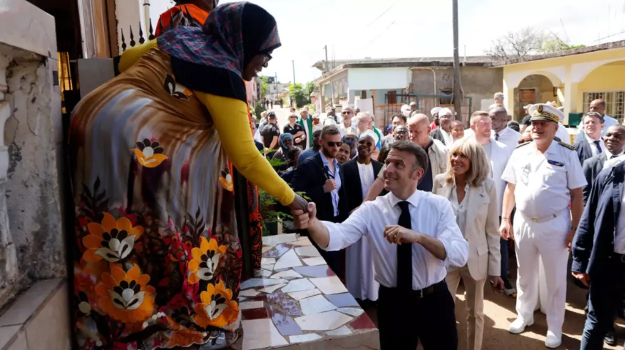 Macron confronts Mayotte’s post-cyclone anger and immigration strains