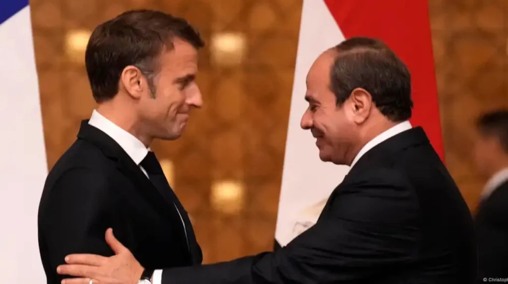 Macron visits Cairo as France eyes bigger Middle East role