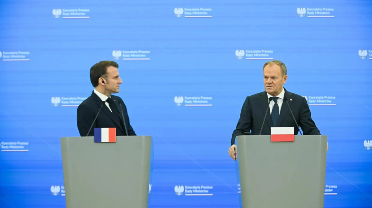 France and Poland strengthen defence ties amid rising tensions with Putin and Trump