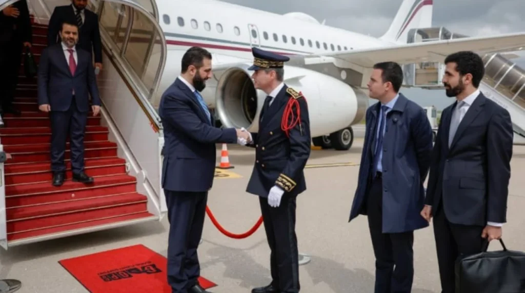 France is the logical diplomatic entry point for Sharaa's first European visit