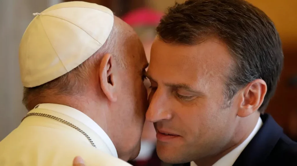 Is France's Emmanuel Macron trying to influence who gets picked as the next pope