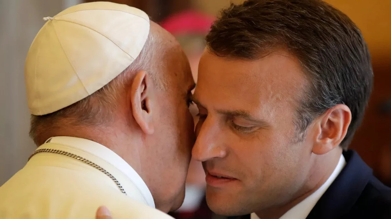 Is France's Emmanuel Macron trying to influence who gets picked as the next pope
