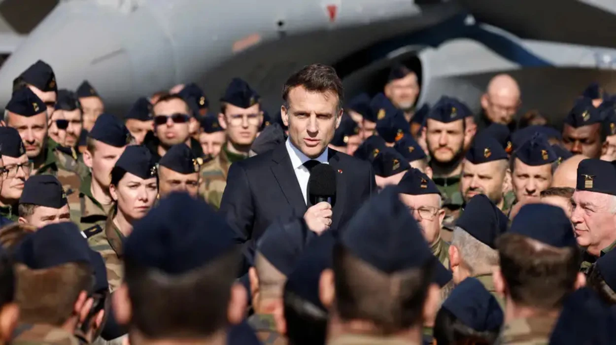 Macron signals potential deployment of French nuclear weapons in Europe