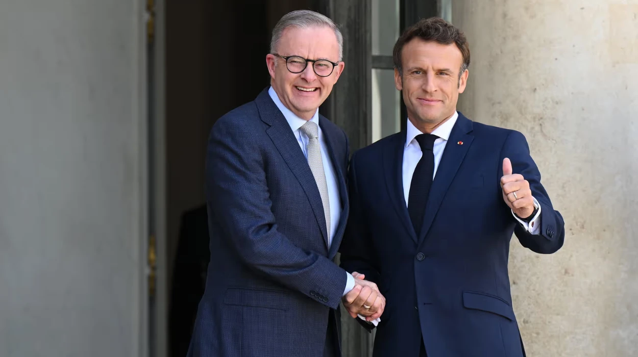 Macron’s Palestinian statehood drive tests Australia’s diplomatic balancing act