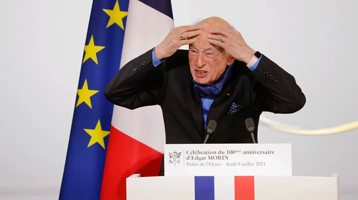 La France pleure Edgar Morin : le grand-père intellectuel décède à 104 ans