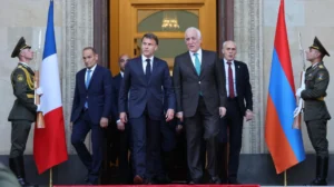 France au centre du réalignement européen de l'Arménie