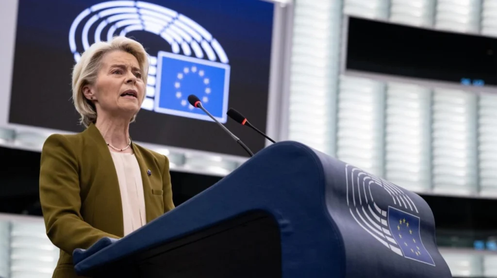 Von der Leyen avertit que l’Europe doit agir plus vite sur l’économie et la défense
